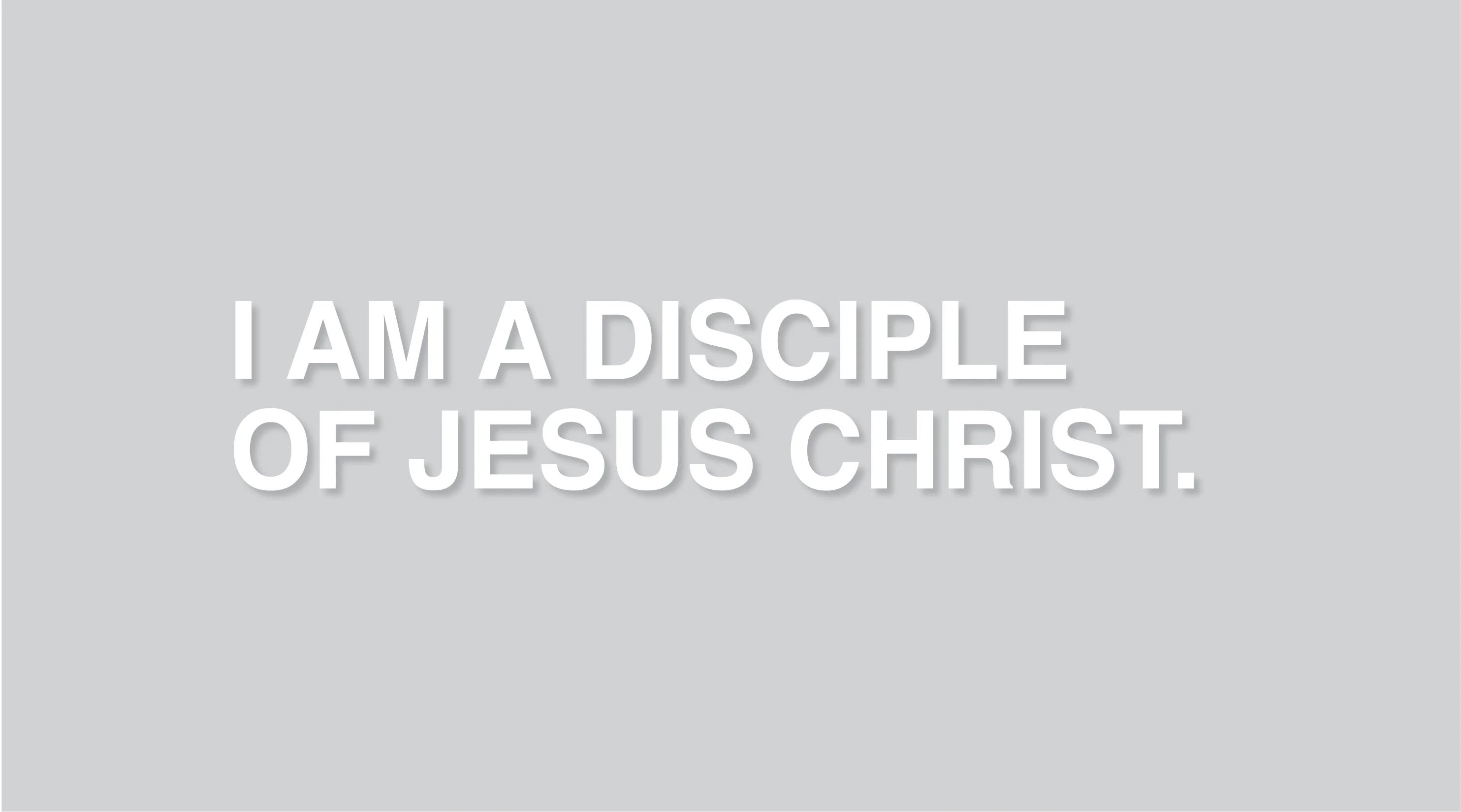 Disciple of Jesus Christ Decal - Image 3