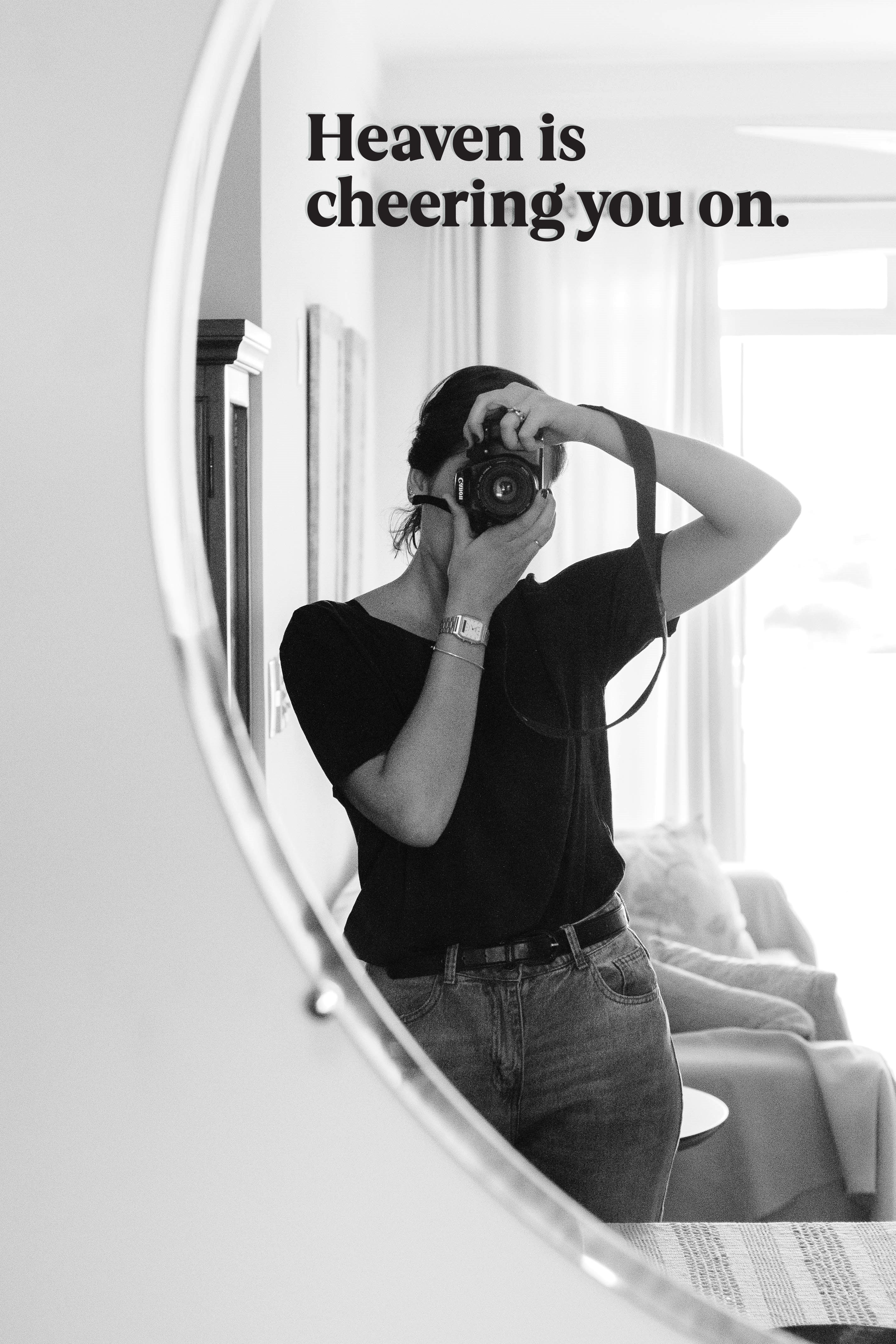 Heaven Is Cheering You On Decal - Image 3