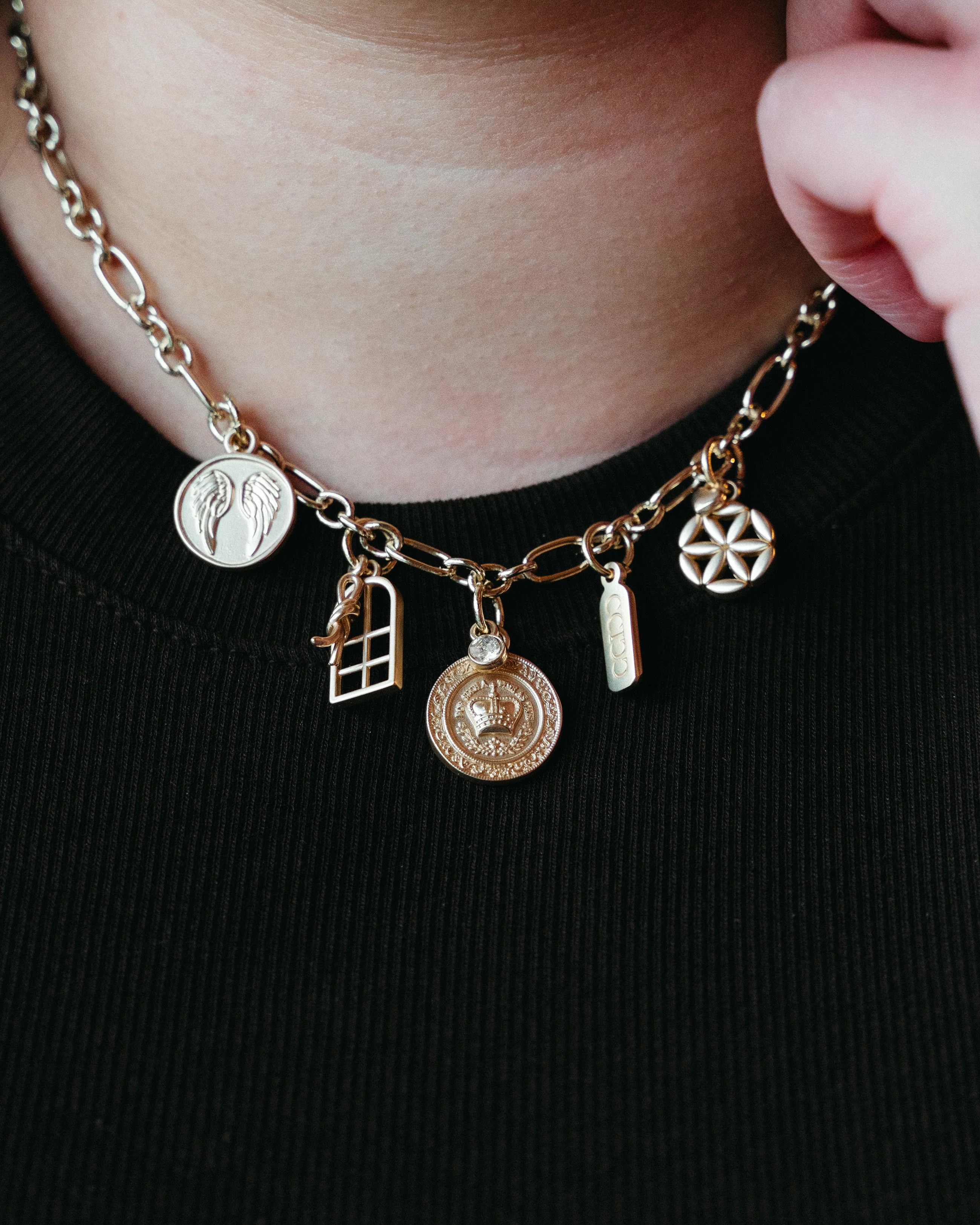 Women in the Scriptures Combination Charm Necklace - Image 3